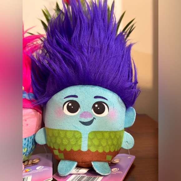 New Mattel Trolls Band Together Hairmony Mixers Plush Toy with Sound - Picture 6 of 7